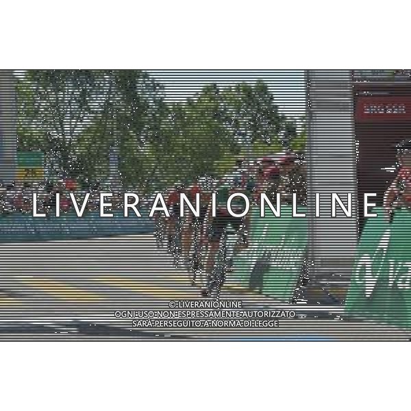 17-06-2019 Tour De Suisse; Tappa 03 Flamatt - Murten; 2019, Deceunick - Quickstep; 2019, Trek - Segafredo; Viviani, Elia; Degenkolb, John; Murten; © SIROTTI / AGENZIA ALDO LIVERANI SAS