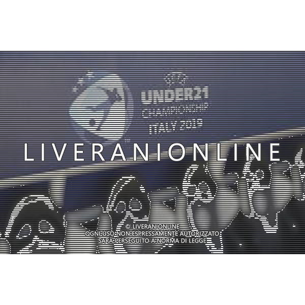 UEFA - Campionato Europeo Under 21 Italia 2019 gruppo C 18/06/2019 Inghilterra - Francia nella foto: la panchina ©Claudio Zamagni/Agenzia Aldo Liverani the bench during UEFA Championship Under 21 Italy 2019 group C match between England and France at Orogel Dino Manuzzi Stadium on June 18 2019. photo credit by Claudio Zamagni/Aldo Liverani Photo Agency/ AGENZIA ALDO LIVERANI SAS - Inghilterra - Francia UEFA U21 - Campionato Europeo Under 21 Italia 2019 gruppo C - Cesena 18.06.2019