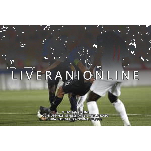 UEFA - Campionato Europeo Under 21 Italia 2019 gruppo C 18/06/2019 Inghilterra - Francia nella foto: il gol di Foden Phil (England) ©Claudio Zamagni/Agenzia Aldo Liverani goal Foden Phil(England) during UEFA Championship Under 21 Italy 2019 group C match between England and France at Orogel Dino Manuzzi Stadium on June 18 2019. photo credit by Claudio Zamagni/Aldo Liverani Photo Agency/ AGENZIA ALDO LIVERANI SAS - Inghilterra - Francia UEFA U21 - Campionato Europeo Under 21 Italia 2019 gruppo C - Cesena 18.06.2019