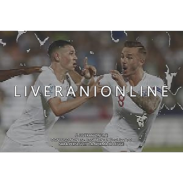 UEFA - Campionato Europeo Under 21 Italia 2019 gruppo C 18/06/2019 Inghilterra - Francia nella foto: Esultanza inghilterra dopo il gol di Foden Phil (England) ©Claudio Zamagni/Agenzia Aldo Liverani england celebrates after scoring a goal during UEFA Championship Under 21 Italy 2019 group C match between England and France at Orogel Dino Manuzzi Stadium on June 18 2019. photo credit by Claudio Zamagni/Aldo Liverani Photo Agency