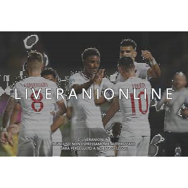 UEFA - Campionato Europeo Under 21 Italia 2019 gruppo C 18/06/2019 Inghilterra - Francia nella foto: Esultanza inghilterra dopo il gol di Foden Phil (England) ©Claudio Zamagni/Agenzia Aldo Liverani england celebrates after scoring a goal during UEFA Championship Under 21 Italy 2019 group C match between England and France at Orogel Dino Manuzzi Stadium on June 18 2019. photo credit by Claudio Zamagni/Aldo Liverani Photo Agency/ AGENZIA ALDO LIVERANI SAS - Inghilterra - Francia UEFA U21 - Campionato Europeo Under 21 Italia 2019 gruppo C - Cesena 18.06.2019