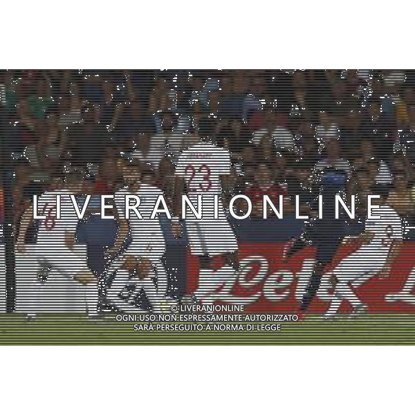 UEFA - Campionato Europeo Under 21 Italia 2019 gruppo C 18/06/2019 Inghilterra - Francia nella foto: il gol di Ikone’ Jonathan (France) ©Claudio Zamagni/Agenzia Aldo Liverani goal Ikone’ Jonathan(France) during UEFA Championship Under 21 Italy 2019 group C match between England and France at Orogel Dino Manuzzi Stadium on June 18 2019. photo credit by Claudio Zamagni/Aldo Liverani Photo Agency/ AGENZIA ALDO LIVERANI SAS - Inghilterra - Francia UEFA U21 - Campionato Europeo Under 21 Italia 2019 gruppo C - Cesena 18.06.2019