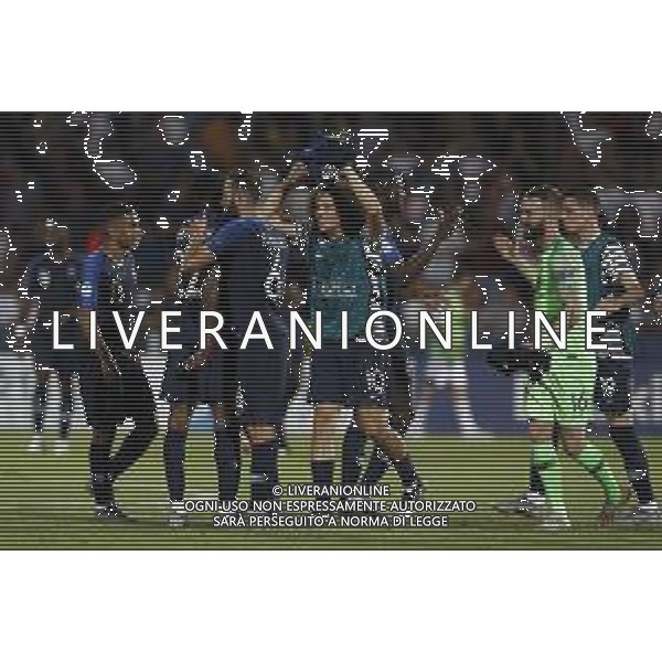 UEFA - Campionato Europeo Under 21 Italia 2019 gruppo C 18/06/2019 Inghilterra - Francia nella foto: Esultanza finale francia ©Claudio Zamagni/Agenzia Aldo Liverani final exultation of france during UEFA Championship Under 21 Italy 2019 group C match between England and France at Orogel Dino Manuzzi Stadium on June 18 2019. photo credit by Claudio Zamagni/Aldo Liverani Photo Agency/ AGENZIA ALDO LIVERANI SAS - Inghilterra - Francia UEFA U21 - Campionato Europeo Under 21 Italia 2019 gruppo C - Cesena 18.06.2019
