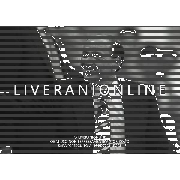 16-09-1992 MILANO CHAMPIONS LEAGUE MILAN OLIMPIA LUBIANA 4-0 NELLA FOTO SILVIO BERLUSCONI AG ALDO LIVERANI SAS