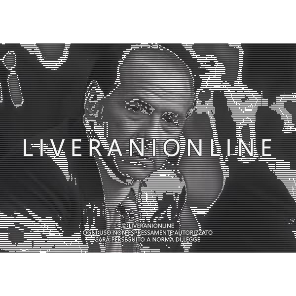 16-09-1992 MILANO CHAMPIONS LEAGUE MILAN OLIMPIA LUBIANA 4-0 NELLA FOTO SILVIO BERLUSCONI AG ALDO LIVERANI SAS