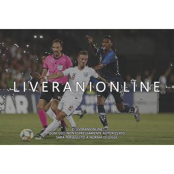 UEFA - Campionato Europeo Under 21 Italia 2019 gruppo C 18/06/2019 Inghilterra - Francia nella foto: Maddison James(England) Reine-Adelaide Jeff Reine(France) ©Claudio Zamagni/Agenzia Aldo Liverani Maddison James(England) Reine-Adelaide Jeff Reine(France)during UEFA Championship Under 21 Italy 2019 group C match between England and France at Orogel Dino Manuzzi Stadium on June 18 2019. photo credit by Claudio Zamagni/Aldo Liverani Photo Agency