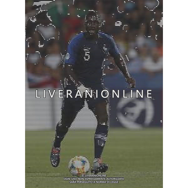 UEFA - Campionato Europeo Under 21 Italia 2019 gruppo C 18/06/2019 Inghilterra - Francia nella foto: Upamecano Dayot(France) ©Claudio Zamagni/Agenzia Aldo Liverani Upamecano Dayot(France) during UEFA Championship Under 21 Italy 2019 group C match between England and France at Orogel Dino Manuzzi Stadium on June 18 2019. photo credit by Claudio Zamagni/Aldo Liverani Photo Agency