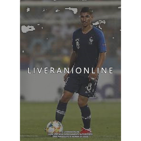 UEFA - Campionato Europeo Under 21 Italia 2019 gruppo C 18/06/2019 Inghilterra - Francia nella foto: Aouar Houssem(France) ©Claudio Zamagni/Agenzia Aldo Liverani Aouar Houssem(France) during UEFA Championship Under 21 Italy 2019 group C match between England and France at Orogel Dino Manuzzi Stadium on June 18 2019. photo credit by Claudio Zamagni/Aldo Liverani Photo Agency