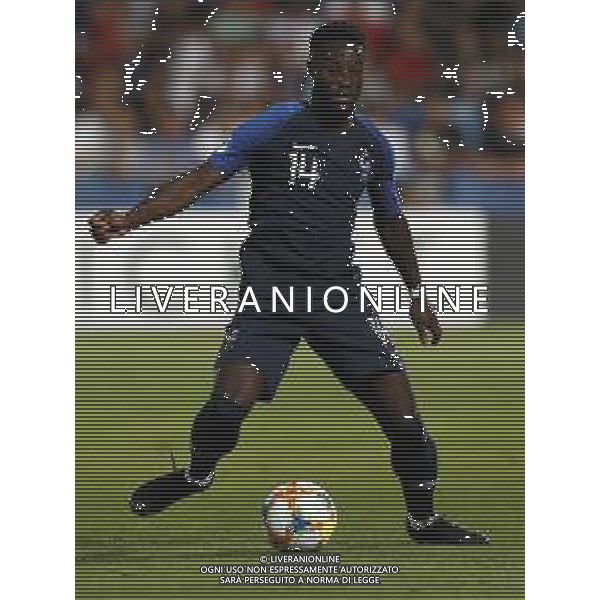 UEFA - Campionato Europeo Under 21 Italia 2019 gruppo C 18/06/2019 Inghilterra - Francia nella foto: Bamba Jonathan(France) ©Claudio Zamagni/Agenzia Aldo Liverani Bamba Jonathan(France) during UEFA Championship Under 21 Italy 2019 group C match between England and France at Orogel Dino Manuzzi Stadium on June 18 2019. photo credit by Claudio Zamagni/Aldo Liverani Photo Agency
