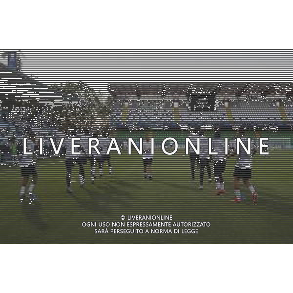 UEFA - Campionato Europeo Under 21 Italia 2019 gruppo C 18/06/2019 Inghilterra - Francia nella foto: il riscaldamento della francia ©Claudio Zamagni/Agenzia Aldo Liverani the warm up of france during UEFA Championship Under 21 Italy 2019 group C match between England and France at Orogel Dino Manuzzi Stadium on June 18 2019. photo credit by Claudio Zamagni/Aldo Liverani Photo Agency