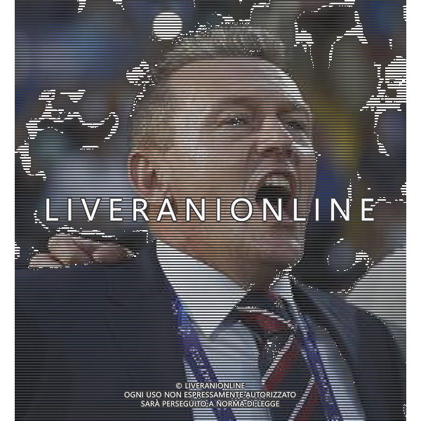 UEFA - Campionato Europeo Under 21 Italia 2019 gruppo C 18/06/2019 Inghilterra - Francia nella foto: Mister Aidy Boothroyd(England) ©Claudio Zamagni/Agenzia Aldo Liverani Mister Aidy Boothroyd(England) during UEFA Championship Under 21 Italy 2019 group C match between England and France at Orogel Dino Manuzzi Stadium on June 18 2019. photo credit by Claudio Zamagni/Aldo Liverani Photo Agency