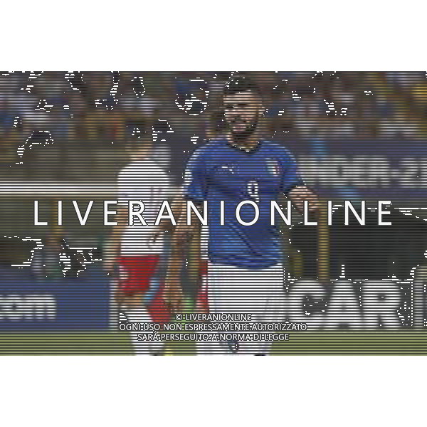 UEFA - Campionato Europeo Under 21 Italia 2019 gruppo A 19/06/2019 Italia - Polonia nella foto: Cutrone Patrick (Italia) ©Claudio Zamagni/Agenzia Aldo Liverani Cutrone Patrik (Italia) during UEFA Championship Under 21 Italy 2019 group A match between Italy and Poland at Renato Dall\'Ara Stadium on June 19 2019. photo credit by Claudio Zamagni/Aldo Liverani Photo Agency / AGENZIA ALDO LIVERANI SAS