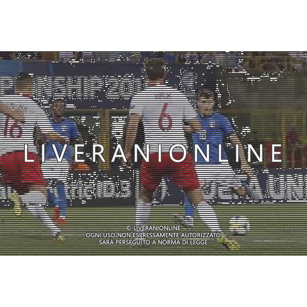 UEFA - Campionato Europeo Under 21 Italia 2019 gruppo A 19/06/2019 Italia - Polonia nella foto: Barella Nicolo’ (Italia) ©Claudio Zamagni/Agenzia Aldo Liverani Barella Nicolo’ (Italia) during UEFA Championship Under 21 Italy 2019 group A match between Italy and Poland at Renato Dall\'Ara Stadium on June 19 2019. photo credit by Claudio Zamagni/Aldo Liverani Photo Agency / AGENZIA ALDO LIVERANI SAS