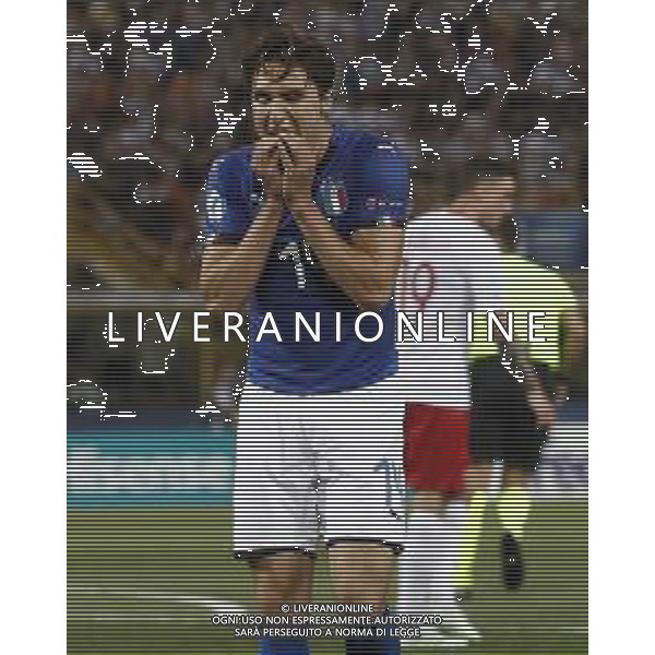 UEFA - Campionato Europeo Under 21 Italia 2019 gruppo A 19/06/2019 Italia - Polonia nella foto: Chiesa Federico (Italia) ©Claudio Zamagni/Agenzia Aldo Liverani Chiesa Federico (Italia) during UEFA Championship Under 21 Italy 2019 group A match between Italy and Poland at Renato Dall\'Ara Stadium on June 19 2019. photo credit by Claudio Zamagni/Aldo Liverani Photo Agency / AGENZIA ALDO LIVERANI SAS