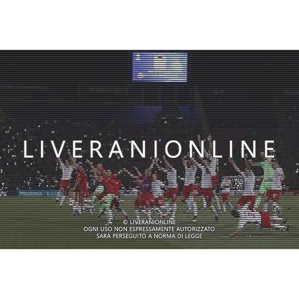 UEFA - Campionato Europeo Under 21 Italia 2019 gruppo A 19/06/2019 Italia - Polonia nella foto: Esultanza finale polonia ©Claudio Zamagni/Agenzia Aldo Liverani final exultation of poland during UEFA Championship Under 21 Italy 2019 group A match between Italy and Poland at Renato Dall\'Ara Stadium on June 19 2019. photo credit by Claudio Zamagni/Aldo Liverani Photo Agency / AGENZIA ALDO LIVERANI SAS