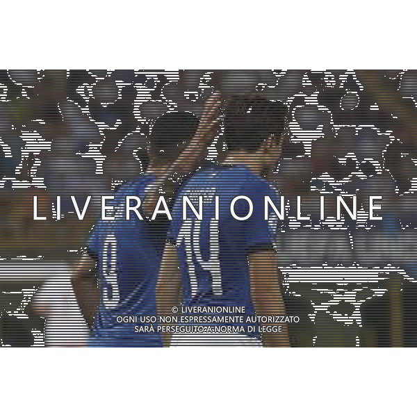 UEFA - Campionato Europeo Under 21 Italia 2019 gruppo A 19/06/2019 Italia - Polonia nella foto: delusione Cutrone Patrick (Italia) Chiesa Federico (Italia) ©Claudio Zamagni/Agenzia Aldo Liverani Cutrone Patrik (Italia) Chiesa Federico (Italia)during UEFA Championship Under 21 Italy 2019 group A match between Italy and Poland at Renato Dall\'Ara Stadium on June 19 2019. photo credit by Claudio Zamagni/Aldo Liverani Photo Agency / AGENZIA ALDO LIVERANI SAS