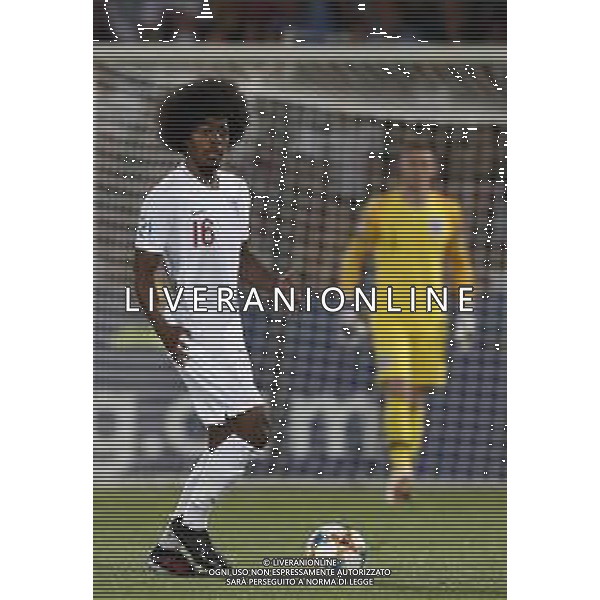 UEFA - Campionato Europeo Under 21 Italia 2019 gruppo C 18/06/2019 Inghilterra - Francia nella foto: Choudhury Hamza(England) ©Claudio Zamagni/Agenzia Aldo Liverani Choudhury Hamza(England) during UEFA Championship Under 21 Italy 2019 group C match between England and France at Orogel Dino Manuzzi Stadium on June 18 2019. photo credit by Claudio Zamagni/Aldo Liverani Photo Agency