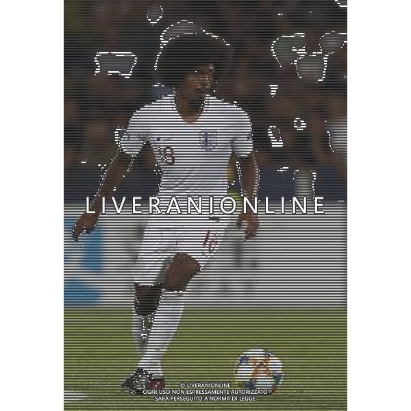 UEFA - Campionato Europeo Under 21 Italia 2019 gruppo C 18/06/2019 Inghilterra - Francia nella foto: Choudhury Hamza(England) ©Claudio Zamagni/Agenzia Aldo Liverani Choudhury Hamza(England) during UEFA Championship Under 21 Italy 2019 group C match between England and France at Orogel Dino Manuzzi Stadium on June 18 2019. photo credit by Claudio Zamagni/Aldo Liverani Photo Agency