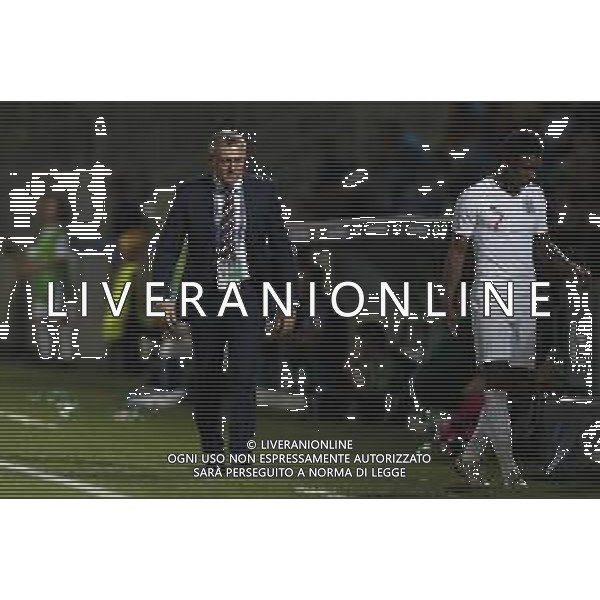 UEFA - Campionato Europeo Under 21 Italia 2019 gruppo C 18/06/2019 Inghilterra - Francia nella foto: Mister Aidy Boothroyd(England) Gray Demarai(England) ©Claudio Zamagni/Agenzia Aldo Liverani Mister Aidy Boothroyd(England) Gray Demarai(England) during UEFA Championship Under 21 Italy 2019 group C match between England and France at Orogel Dino Manuzzi Stadium on June 18 2019. photo credit by Claudio Zamagni/Aldo Liverani Photo Agency