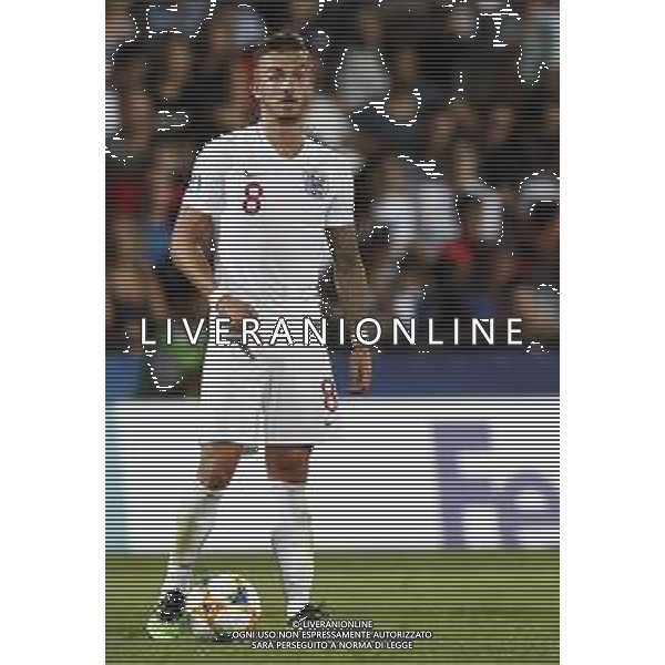 UEFA - Campionato Europeo Under 21 Italia 2019 gruppo C 18/06/2019 Inghilterra - Francia nella foto: Maddison James(England) ©Claudio Zamagni/Agenzia Aldo Liverani Maddison James(England) during UEFA Championship Under 21 Italy 2019 group C match between England and France at Orogel Dino Manuzzi Stadium on June 18 2019. photo credit by Claudio Zamagni/Aldo Liverani Photo Agency