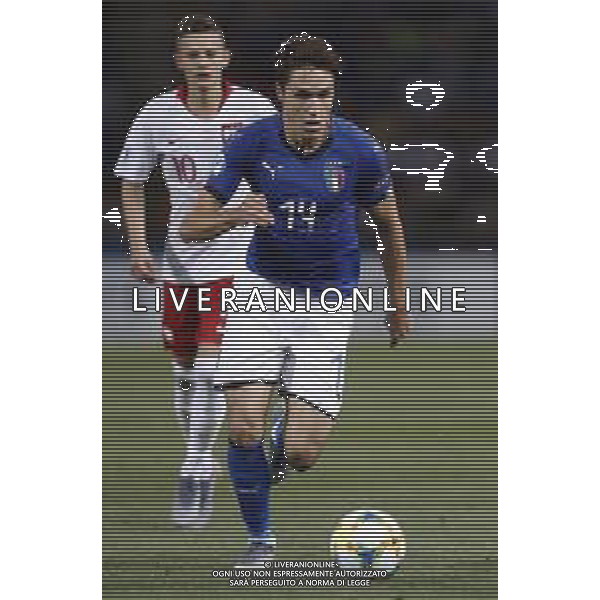 UEFA - Campionato Europeo Under 21 Italia 2019 gruppo A 19/06/2019 Italia - Polonia nella foto: Chiesa Federico (Italia) ©Claudio Zamagni/Agenzia Aldo Liverani Chiesa Federico (Italia) during UEFA Championship Under 21 Italy 2019 group A match between Italy and Poland at Renato Dall\'Ara Stadium on June 19 2019. photo credit by Claudio Zamagni/Aldo Liverani Photo Agency