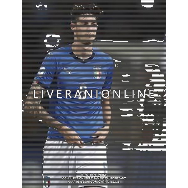 UEFA - Campionato Europeo Under 21 Italia 2019 gruppo A 19/06/2019 Italia - Polonia nella foto: Bastoni Alessandro (Italia) ©Claudio Zamagni/Agenzia Aldo Liverani Bastoni Alessandro (Italia) during UEFA Championship Under 21 Italy 2019 group A match between Italy and Poland at Renato Dall\'Ara Stadium on June 19 2019. photo credit by Claudio Zamagni/Aldo Liverani Photo Agency