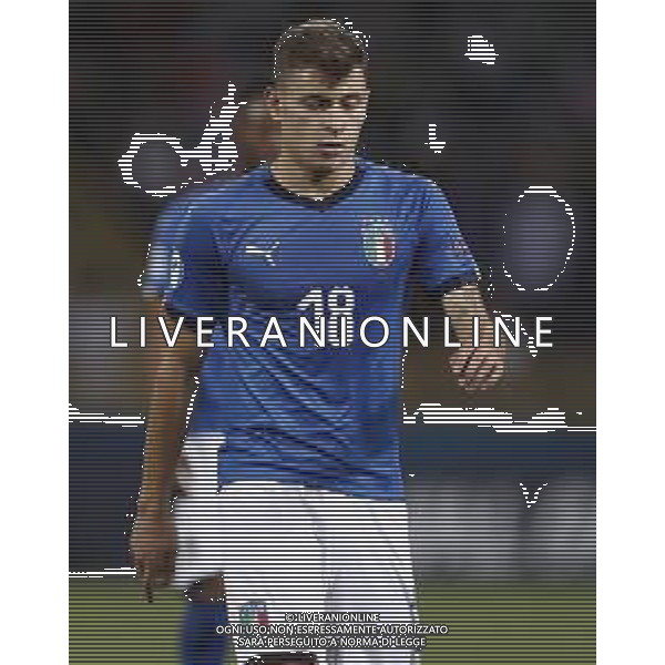 UEFA - Campionato Europeo Under 21 Italia 2019 gruppo A 19/06/2019 Italia - Polonia nella foto: Barella Nicolo’ (Italia) ©Claudio Zamagni/Agenzia Aldo Liverani Barella Nicolo’ (Italia) during UEFA Championship Under 21 Italy 2019 group A match between Italy and Poland at Renato Dall\'Ara Stadium on June 19 2019. photo credit by Claudio Zamagni/Aldo Liverani Photo Agency