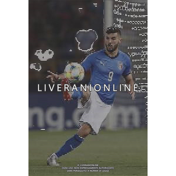 UEFA - Campionato Europeo Under 21 Italia 2019 gruppo A 19/06/2019 Italia - Polonia nella foto: Cutrone Patrik (Italia) ©Claudio Zamagni/Agenzia Aldo Liverani Cutrone Patrik (Italia) during UEFA Championship Under 21 Italy 2019 group A match between Italy and Poland at Renato Dall\'Ara Stadium on June 19 2019. photo credit by Claudio Zamagni/Aldo Liverani Photo Agency