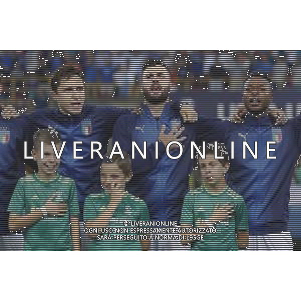 UEFA - Campionato Europeo Under 21 Italia 2019 gruppo A 19/06/2019 Italia - Polonia nella foto: Chiesa Federico (Italia) Cutrone Patrik (Italia) Adjapong Claud (Italia) ©Claudio Zamagni/Agenzia Aldo Liverani Chiesa Federico (Italia) Cutrone Patrik (Italia) Adjapong Claud (Italia) during UEFA Championship Under 21 Italy 2019 group A match between Italy and Poland at Renato Dall\'Ara Stadium on June 19 2019. photo credit by Claudio Zamagni/Aldo Liverani Photo Agency