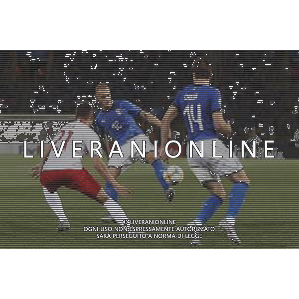 UEFA - Campionato Europeo Under 21 Italia 2019 gruppo A 19/06/2019 Italia - Polonia nella foto: Dimarco Federico (Italia) ©Claudio Zamagni/Agenzia Aldo Liverani Dimarco Federico (Italia) during UEFA Championship Under 21 Italy 2019 group A match between Italy and Poland at Renato Dall\'Ara Stadium on June 19 2019. photo credit by Claudio Zamagni/Aldo Liverani Photo Agency
