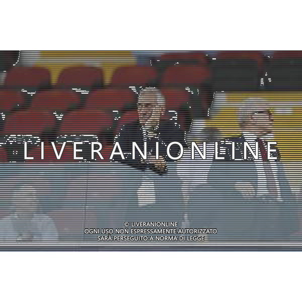 UEFA - Campionato Europeo Under 21 Italia 2019 gruppo A 19/06/2019 Italia - Polonia nella foto: il presidente della FIGC Gabriele Gravina ©Claudio Zamagni/Agenzia Aldo Liverani the presidente of FIGC Gabriele Gravina during UEFA Championship Under 21 Italy 2019 group A match between Italy and Poland at Renato Dall\'Ara Stadium on June 19 2019. photo credit by Claudio Zamagni/Aldo Liverani Photo Agency