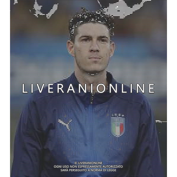 UEFA - Campionato Europeo Under 21 Italia 2019 gruppo A 19/06/2019 Italia - Polonia nella foto: Bastoni Alessandro (Italia) ©Claudio Zamagni/Agenzia Aldo Liverani Bastoni Alessandro (Italia) during UEFA Championship Under 21 Italy 2019 group A match between Italy and Poland at Renato Dall\'Ara Stadium on June 19 2019. photo credit by Claudio Zamagni/Aldo Liverani Photo Agency