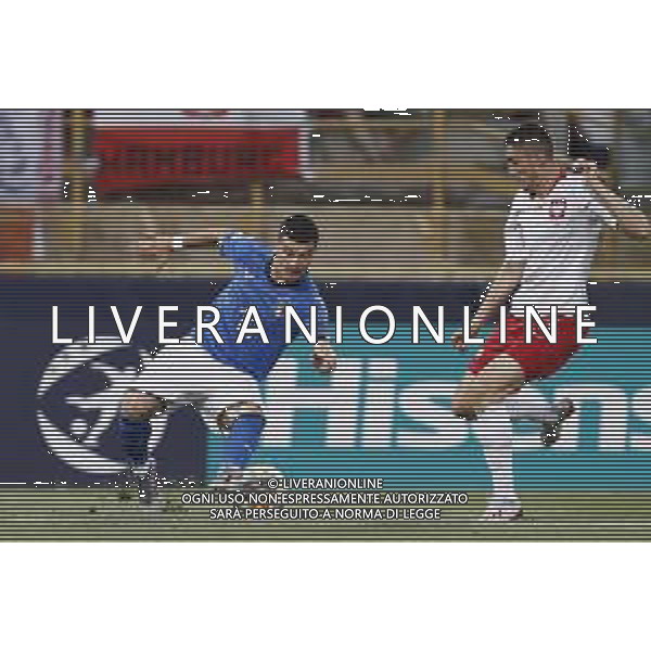 UEFA - Campionato Europeo Under 21 Italia 2019 gruppo A 19/06/2019 Italia - Polonia nella foto: Orsolini Riccardo (Italia) ©Claudio Zamagni/Agenzia Aldo Liverani Orsolini Riccardo (Italia) during UEFA Championship Under 21 Italy 2019 group A match between Italy and Poland at Renato Dall\'Ara Stadium on June 19 2019. photo credit by Claudio Zamagni/Aldo Liverani Photo Agency