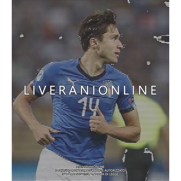 UEFA - Campionato Europeo Under 21 Italia 2019 gruppo A 19/06/2019 Italia - Polonia nella foto: Chiesa Federico (Italia) ©Claudio Zamagni/Agenzia Aldo Liverani Chiesa Federico (Italia) during UEFA Championship Under 21 Italy 2019 group A match between Italy and Poland at Renato Dall\'Ara Stadium on June 19 2019. photo credit by Claudio Zamagni/Aldo Liverani Photo Agency