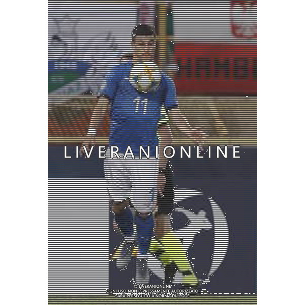 UEFA - Campionato Europeo Under 21 Italia 2019 gruppo A 19/06/2019 Italia - Polonia nella foto: Orsolini Riccardo (Italia) ©Claudio Zamagni/Agenzia Aldo Liverani Orsolini Riccardo (Italia) during UEFA Championship Under 21 Italy 2019 group A match between Italy and Poland at Renato Dall\'Ara Stadium on June 19 2019. photo credit by Claudio Zamagni/Aldo Liverani Photo Agency