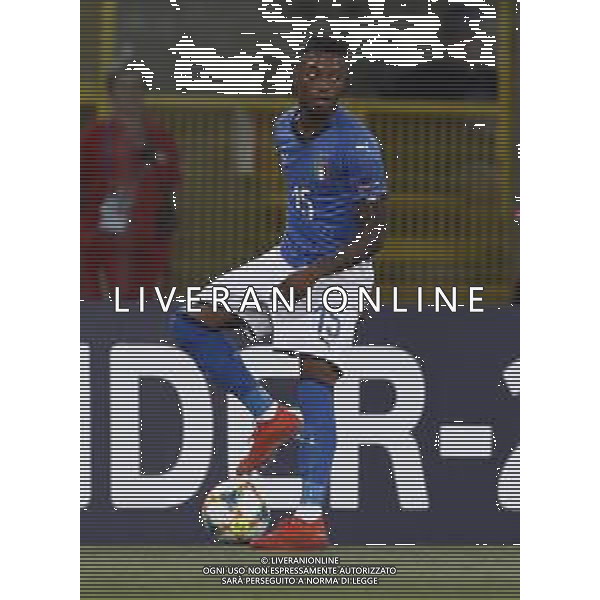 UEFA - Campionato Europeo Under 21 Italia 2019 gruppo A 19/06/2019 Italia - Polonia nella foto: Adjapong Claud (Italia) ©Claudio Zamagni/Agenzia Aldo Liverani Adjapong Claud (Italia) during UEFA Championship Under 21 Italy 2019 group A match between Italy and Poland at Renato Dall\'Ara Stadium on June 19 2019. photo credit by Claudio Zamagni/Aldo Liverani Photo Agency