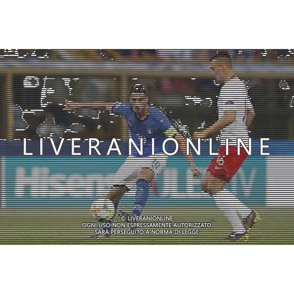 UEFA - Campionato Europeo Under 21 Italia 2019 gruppo A 19/06/2019 Italia - Polonia nella foto: Mandragora Rolando (Italia) ©Claudio Zamagni/Agenzia Aldo Liverani Mandragora Rolando (Italia) during UEFA Championship Under 21 Italy 2019 group A match between Italy and Poland at Renato Dall\'Ara Stadium on June 19 2019. photo credit by Claudio Zamagni/Aldo Liverani Photo Agency
