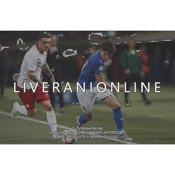 UEFA - Campionato Europeo Under 21 Italia 2019 gruppo A 19/06/2019 Italia - Polonia nella foto: Chiesa Federico (Italia) Jagiello Filip(Poland) ©Claudio Zamagni/Agenzia Aldo Liverani Chiesa Federico (Italia) Jagiello Filip(Poland) during UEFA Championship Under 21 Italy 2019 group A match between Italy and Poland at Renato Dall\'Ara Stadium on June 19 2019. photo credit by Claudio Zamagni/Aldo Liverani Photo Agency