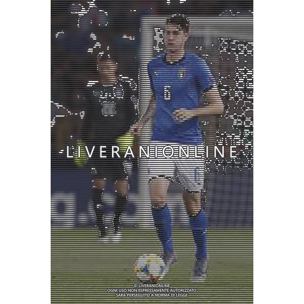 UEFA - Campionato Europeo Under 21 Italia 2019 gruppo A 19/06/2019 Italia - Polonia nella foto: Bastoni Alessandro (Italia) ©Claudio Zamagni/Agenzia Aldo Liverani Bastoni Alessandro (Italia) during UEFA Championship Under 21 Italy 2019 group A match between Italy and Poland at Renato Dall\'Ara Stadium on June 19 2019. photo credit by Claudio Zamagni/Aldo Liverani Photo Agency