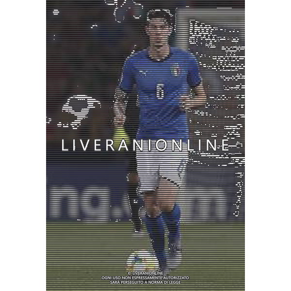 UEFA - Campionato Europeo Under 21 Italia 2019 gruppo A 19/06/2019 Italia - Polonia nella foto: Bastoni Alessandro (Italia) ©Claudio Zamagni/Agenzia Aldo Liverani Bastoni Alessandro (Italia) during UEFA Championship Under 21 Italy 2019 group A match between Italy and Poland at Renato Dall\'Ara Stadium on June 19 2019. photo credit by Claudio Zamagni/Aldo Liverani Photo Agency