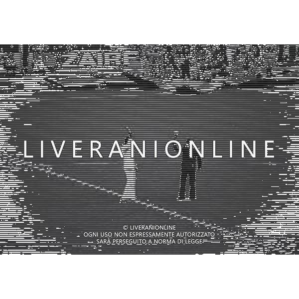 1974 FRANCOFORTE-INAUGURAZIONE DEI CAMPIONATO DEL MONDO DI CALCIO NELLA FOTO 1974 FIFA World Cup in Germany Pele (Edson Arantes do Nascimento) 1940 - Brazilian football player, 1994 Minister of Sports in Brazil Pele alongide Uwe Seeler and children during the opening ceremony of the World Cup in Frankfurt - June 1974 AG ALDO LIVERANI SAS