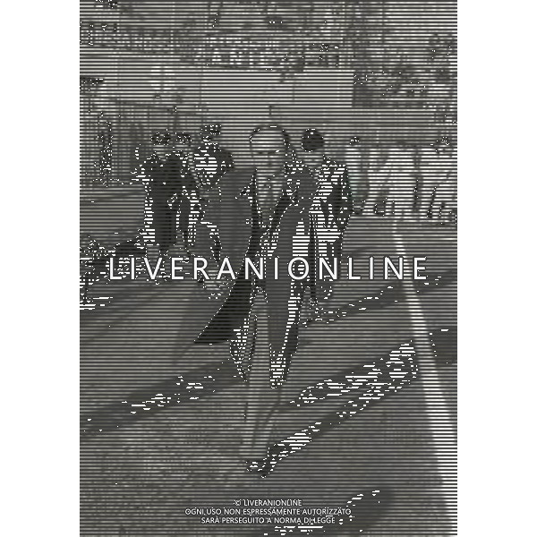 20-02-1974 MILANO-COPPA ITALIA INTER BOLOGNA 2-1 NELLA FOTO ENEA MASIERO ALLENATORE INTER AG ALDO LIVERANI SAS