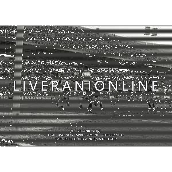 20-02-1974 MILANO-COPPA ITALIA INTER BOLOGNA 2-1 NELLA FOTO AZIONE DI GIOCO AG ALDO LIVERANI SAS