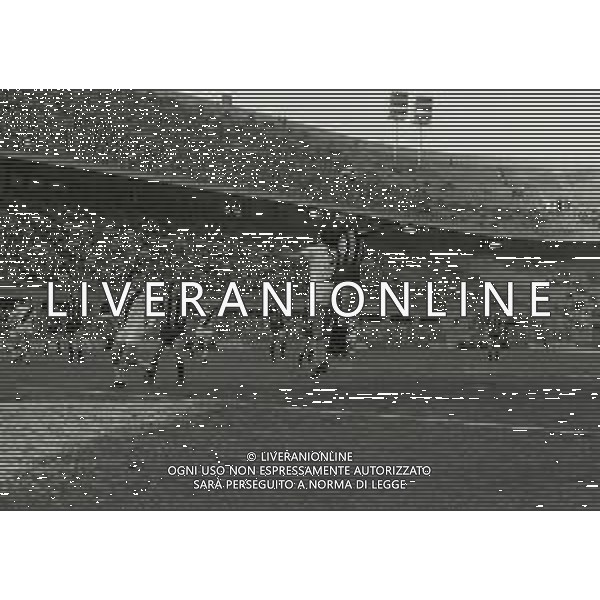 20-02-1974 MILANO-COPPA ITALIA INTER BOLOGNA 2-1 NELLA FOTO AZIONE DI GIOCO AG ALDO LIVERANI SAS