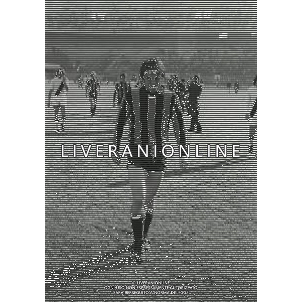 20-02-1974 MILANO-COPPA ITALIA INTER BOLOGNA 2-1 NELLA FOTO ROBERTO BONINSEGNA AG ALDO LIVERANI SAS