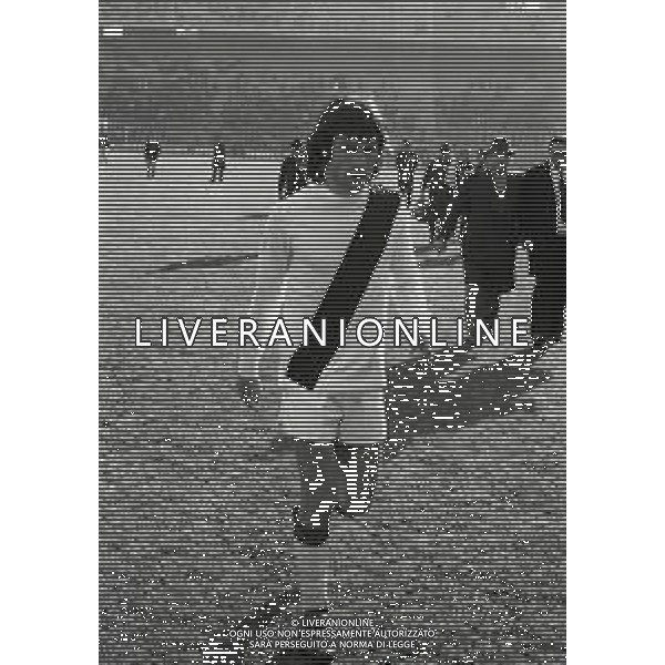 20-02-1974 MILANO-COPPA ITALIA INTER BOLOGNA 2-1 NELLA FOTO ANGELO RIMBANO AG ALDO LIVERANI SAS