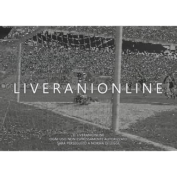 20-02-1974 MILANO-COPPA ITALIA INTER BOLOGNA 2-1 NELLA FOTO AZIONE DI GIOCO AG ALDO LIVERANI SAS