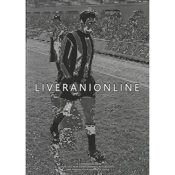 20-02-1974 MILANO-COPPA ITALIA INTER BOLOGNA 2-1 NELLA FOTO TARCISIO BURGNICH AG ALDO LIVERANI SAS