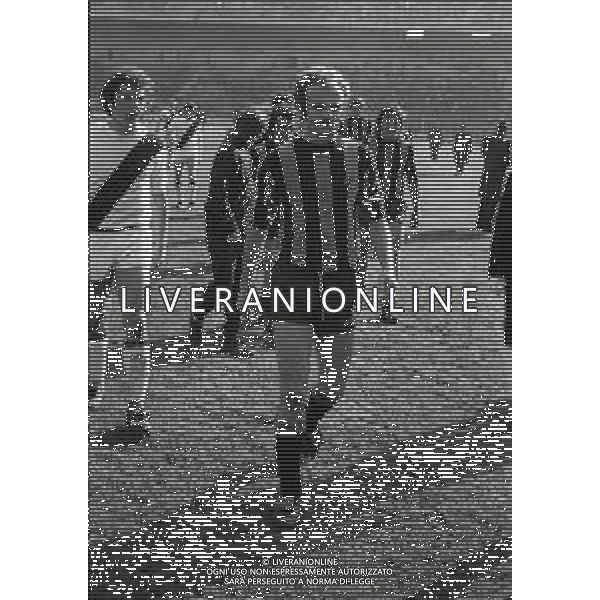 20-02-1974 MILANO-COPPA ITALIA INTER BOLOGNA 2-1 NELLA FOTO SANDRO MAZZOLA AG ALDO LIVERANI SAS