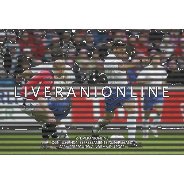 NORVEGIA-ITALIA 04/06/2005 NELLA FOTO ANTONIO CASSANO-VIERI CHRISTIAN FOTO LUZZANI MARCO-AGENZIA ALDO LIVERANI